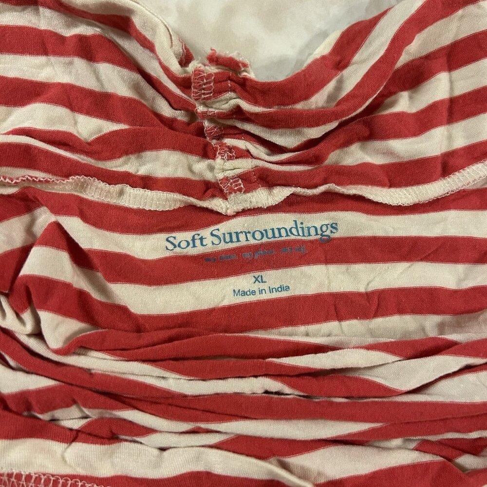 Soft Surroundings Cascading Open Front Cardigan R… - image 2